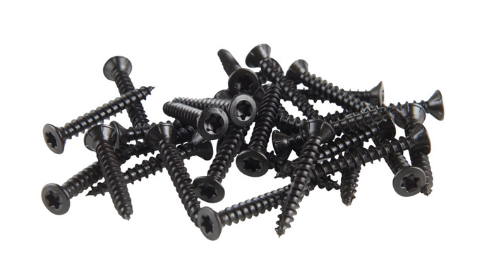 Panelskruv TX20 4,2 x 30 mm Svart 100-pack Fibrotech